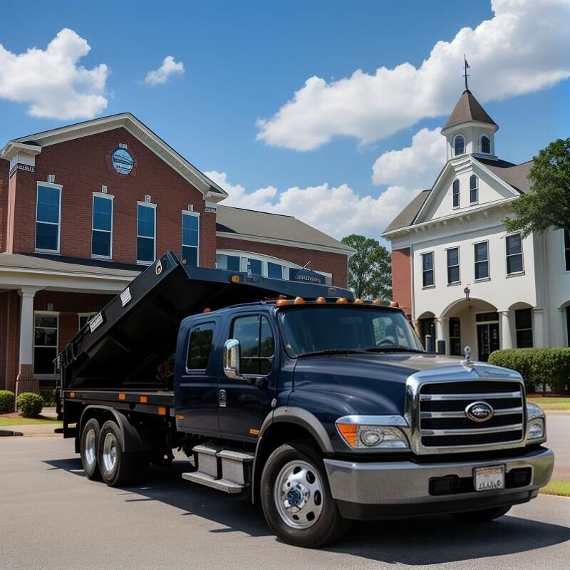 A tow truck in Thomasville, NC
